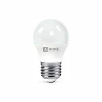 Лампа inHome VC шар 12W Е27 А60 4000К 1080ЛМ (0242)
