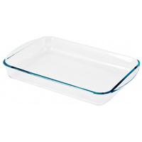 Блюдо для запекания 4,9л 40*27*7см Smart cooking  прямоугольное стекло