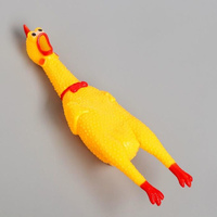 Игрушка-пищалка для кошек и собак "Курица" 30см (20/240)