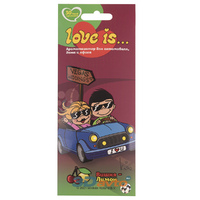 Ароматизатор бумажный подвесной LOVE IS