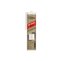 Герметик силиконизированный для окон и дверей "SILA PRO Max Sealant" 290мл белый (12)