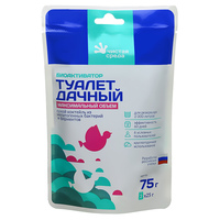 БиоактиваторТуалет дачный 75гр 3*25г для туалетов,выгребных ям