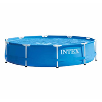 Бассейн каркасный Metal Flame 305*76см  4485л  INTEX 28200