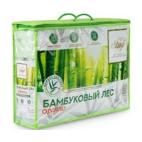 Одеяло всесезонное "Бамбук" 2сп 172*205см в чехле из микрофибры 220гр/кв.м