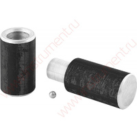 Навес гаражный (петля) с шаром 16*80мм (б/п) (70)