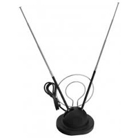 Антенна комнатная REXANT RX-105 телескопическая VHF UHF47-860MHz