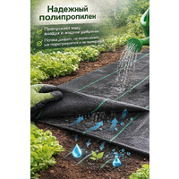 Агроткань №150 1,1м*50м черная Мегапласт