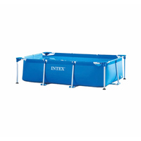 Бассейн каркасный Rectangular Frame 260*160*65см Intex 2282л (28271)