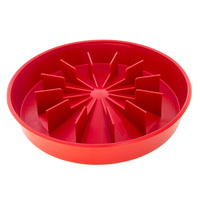 Кормушка для мелкой птицы и цыплят под банку d82 d20см/h3см (5/50)