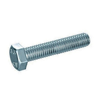 Болт М12*130 ГОСТ 7798-70 оц.(ось для 1-колесной тачки) (20,25,5)