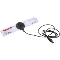 Антенна комнатная оконная REXANT RX-255 для цифрового ТВ DVB-T2 470-862МГц