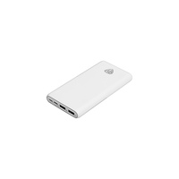 Аккумулятор мобильный 10000 мАч, 2хUSB-A, 1USB-C, 1xMicro-USB ребристый, 10W белый